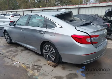 2018 Honda Accord Hybrid из США, поврежденный, VIN 1HGCV3F13JA007781